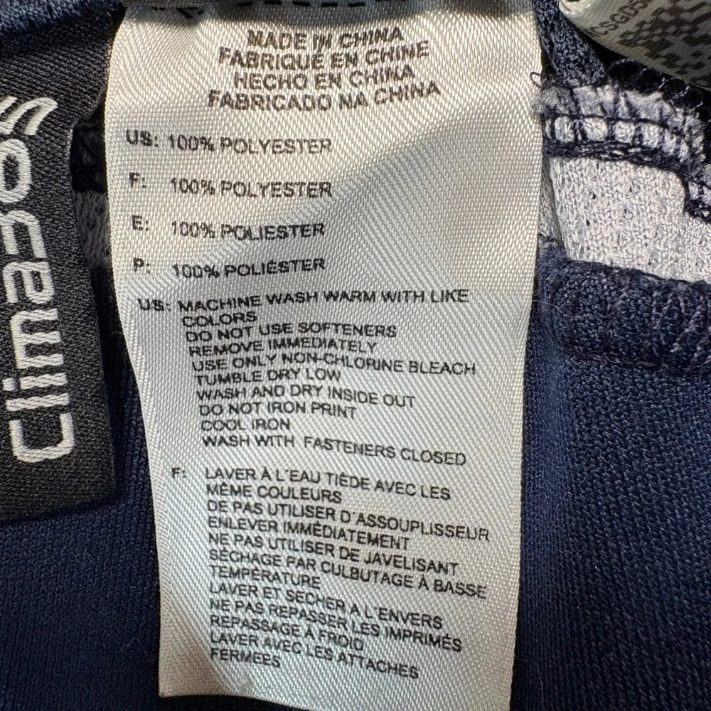 Adidas Predator Clima365 Mens Track Pants Navy Blue White Stripes Size Large